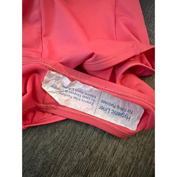 Nike Essential Women's U-Back One-Piece Bathing Suit Sea Coral- Size XL - Picture 6 of 7